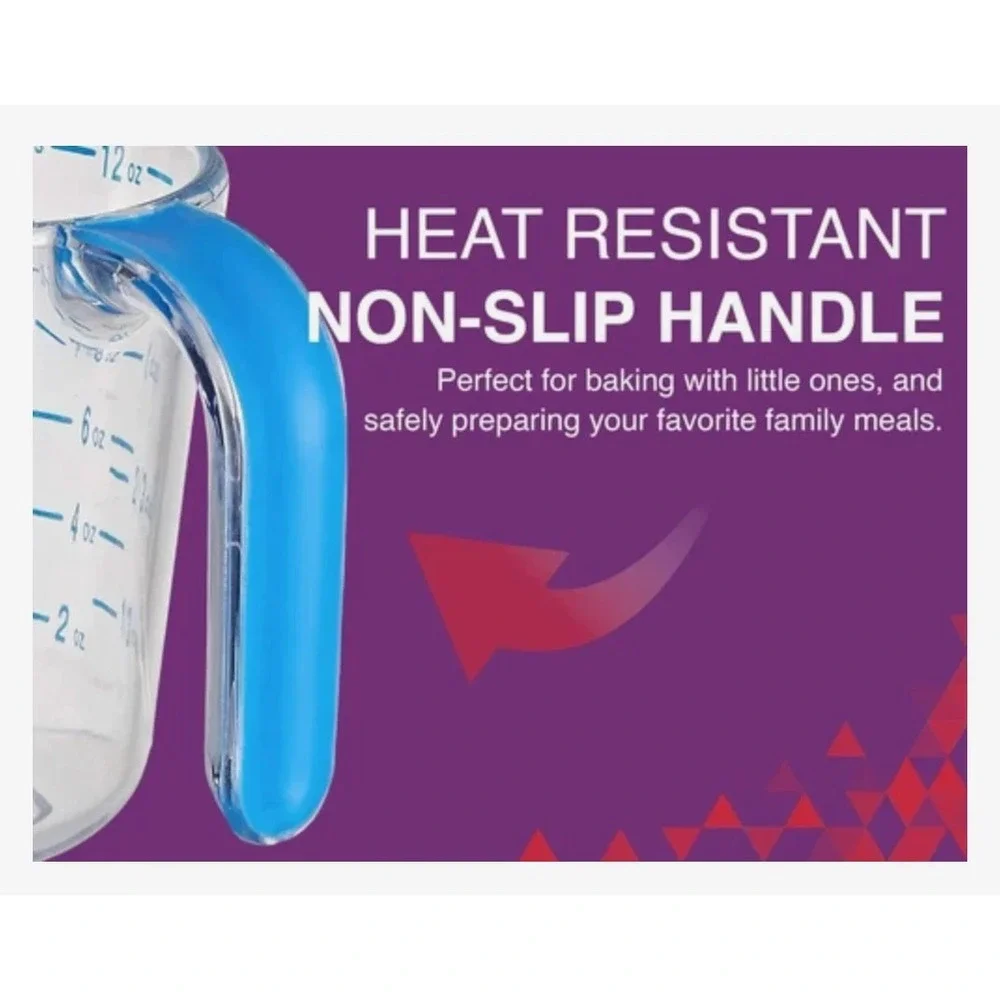 Arrow‎ Home Products Plastic Measuring Cup - 4.5 Cups - With Cool-grip handle